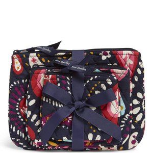 Vera Bradley Painted Paisley Evening Cosmetic Bag